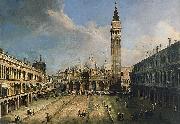 Giovanni Antonio Canal The Piazza San Marco in Venice France oil painting artist